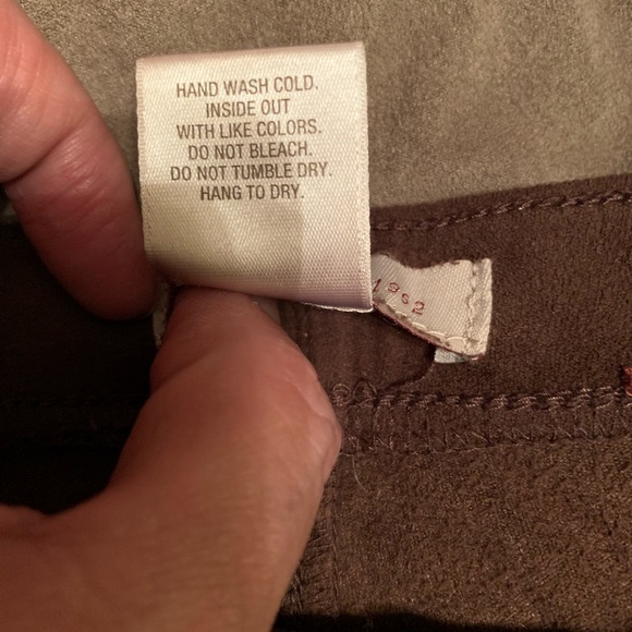 Dress Barn Faux Suede Leggings - Picture 12 of 12